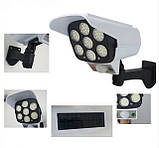 Вуличний ліхтар у вигляді камери Solar SENSOR LIGHT з датчиком руху і пультом управління сонячною батареєю, фото 7