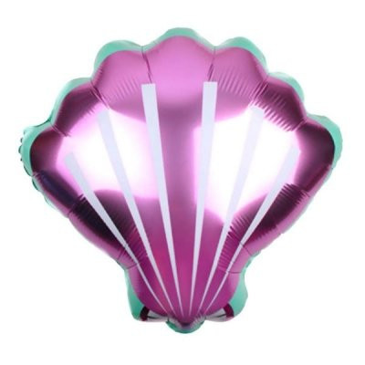 Фольгована кулька фігура Мушля 54х52 см, фото 1