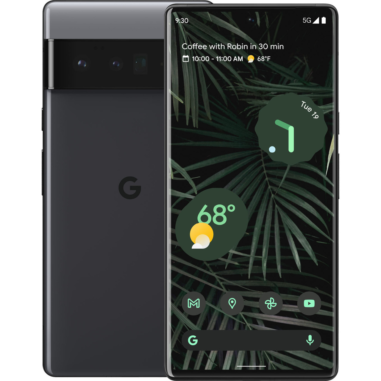 Google Pixel 6 Pro 12/128GB, Stormy Black, смартфон, Європейська версія