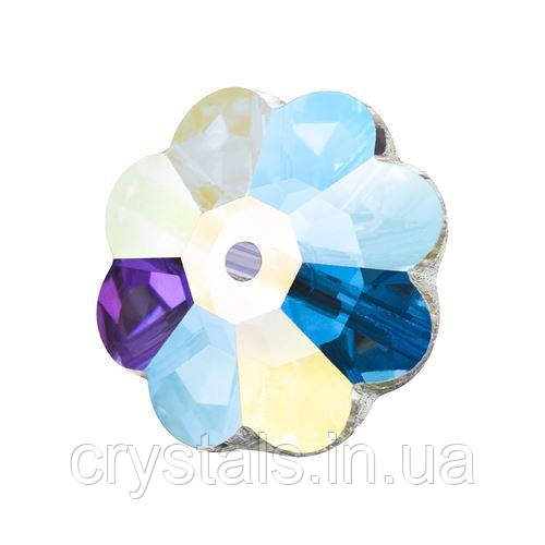 Пришивні квіточки Preciosa (Чехія) 14 мм Crystal AB