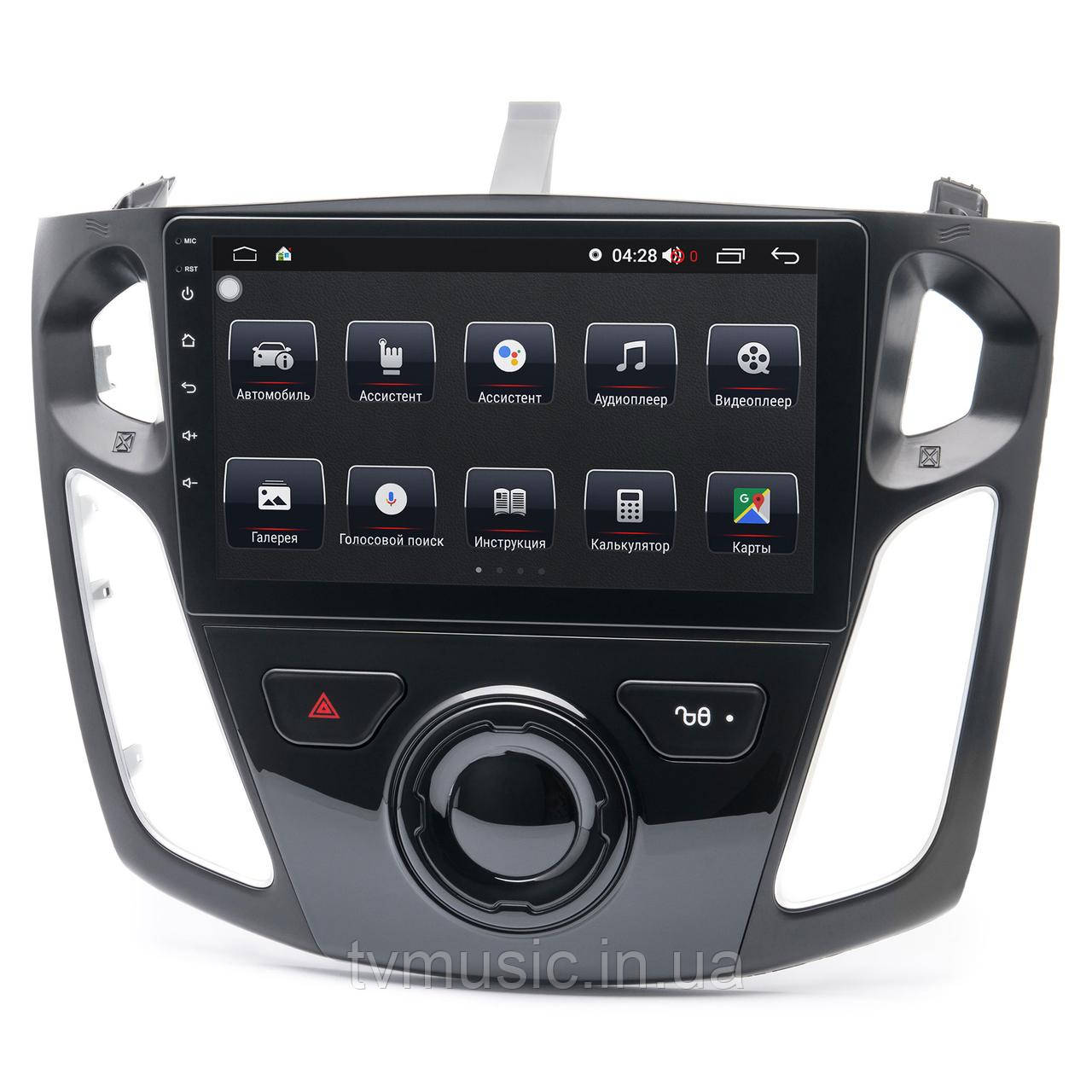 Штатна магнітола PRIME-X 22-645/9B Ford Focus 3 2011+