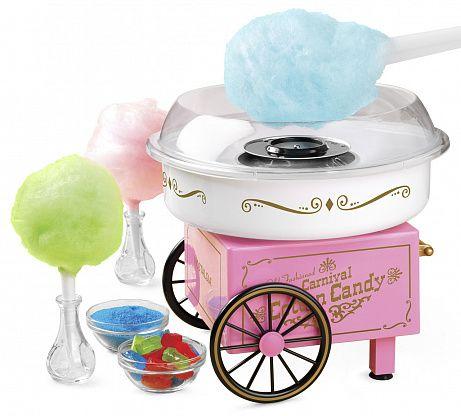 Апарат для приготування солодкої вати на коліщатках Cotton Candy Maker