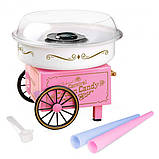 Апарат для приготування солодкої вати на коліщатках Cotton Candy Maker, фото 3