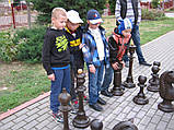 Дерев'яні шахи для вулиці, фото 5