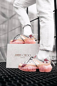 Жіночі Кросівки Jimmy Choo Grey Pink 39