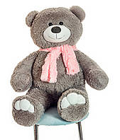 Милий плюшевий ведмідь 110 см. Україна! (сірий колір)