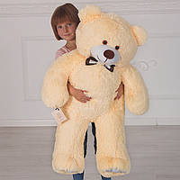 Симпатичний плюшевий ведмідь 110 см. Україна! (бежевий колір)