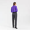 Блуза жіноча фіолетова із запахом WOOLBOOK, фото 3