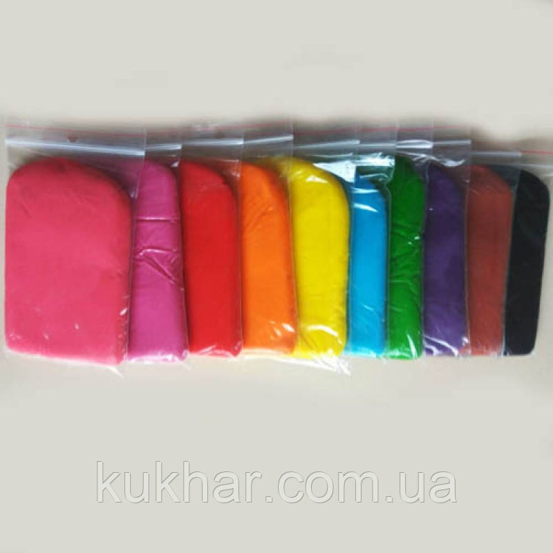 Мастика Цукрова кондитерська маса 10 кольорів (по 100 г) 1 кг