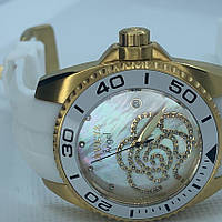 Женские золотые часы, с позолотой Invicta