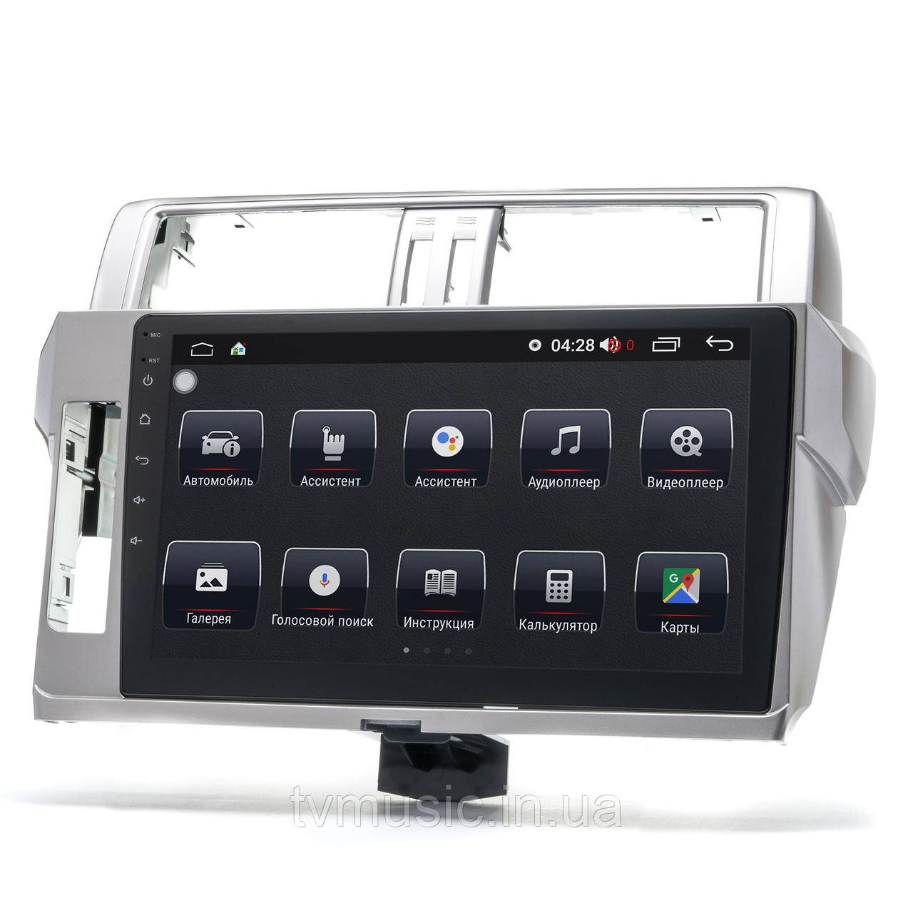 Штатна магнітола PRIME-X 22-475/10B Toyota Land Cruiser Prado 150 2013-2017