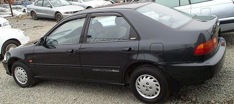 Ветровики Honda Civic Ferio I Sd 1991-1995 Cobra Tuning