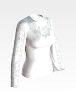 Заготовка для вишивки Сорочка жіноча БЖ044 Барвиста Вишиванка