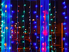 Зовнішня Штора 425LED 3х2.5м 220В Колір ламп-Мікс | Новорічне освітлення, фото 2