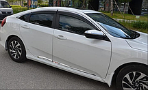Ветровики Honda Civic X Sd 2015 VL Tuning