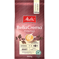Кофе в зернах Melitta Bella Crema Intenso 100% арабика средне-темной обжарки 1 килограмм