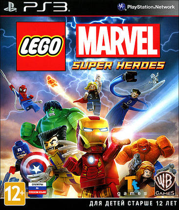 Гра для ігрової консолі Play Station 3, LEGO Marvel Super Heroes (БУ), фото 1