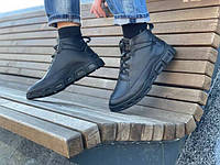 Мужские ботинки из натуральной кожи зимние 40, 43 размер GR0133