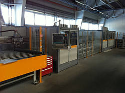 Центр розпилювання та оброблення ПВХ профілю Schirmer BAZ 1000-G 6/Tandem+VU/30-150°