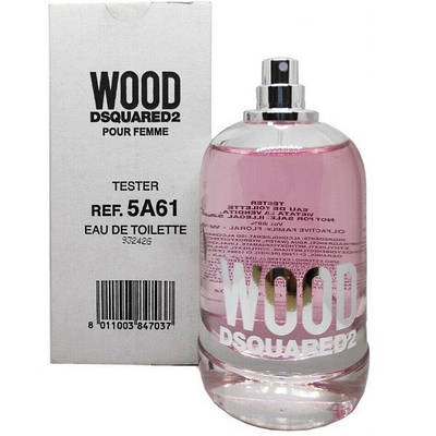 Туалетна вода жіноча Dsquared2 Wood Pour Femme 100ml тестер оригінал, амброво мускусний аромат