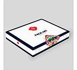 Комплект постільної білизни Cotton box ранфорс євро розмір Folk art Vizon-Sari, фото 4
