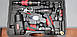Набір пневмонінструменту 57 ед. для СТО, автосервіса, гаража на подарунок чоловікові, чоловікові водлю AEROPRO RP7857, фото 2