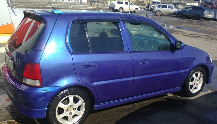 Ветровики Honda Logo 5d 1996-2001 Cobra Tuning