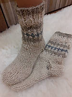 Теплі шерстяні жіночі носки.
