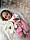 Колекційна лялька реборн дівчинка, 60 см. 3d ефект шкіри, фото 9