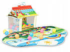 Розвивальний килимок Lionelo Imke Plus з 30 іграшками та великим ігровим простором для дітей, фото 3