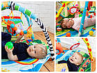 Розвивальний килимок Lionelo Imke Plus з 30 іграшками та великим ігровим простором для дітей, фото 10