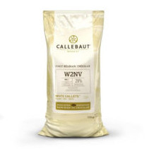 Шоколад білий Barry Callebaut W2 кондитерський у каллетах, 1 кг, Бельгія