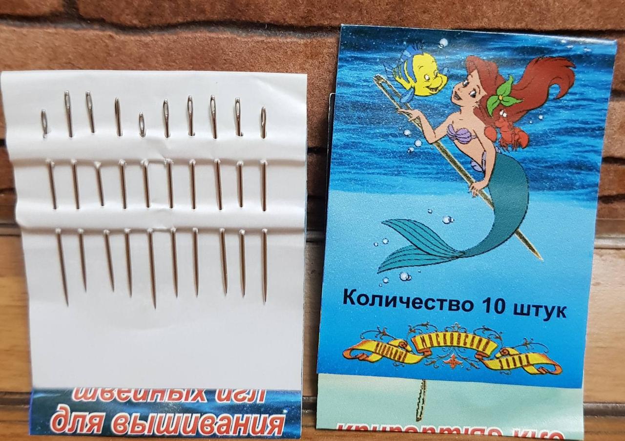 Набір голок для шиття вручну Русалка