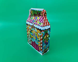Коробка під цукерки №243 (600гр) Казковий будиночок (25 шт)