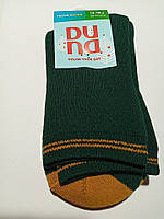 Детские носки махровые - Дюна р.24-26 (шкарпетки дитячі зимові махрові, Duna) 4269-2623-темно-зеленый