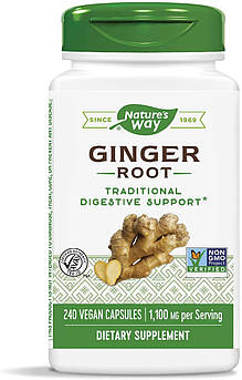 Nature's Way Ginger Root 240 кап (4384303853)