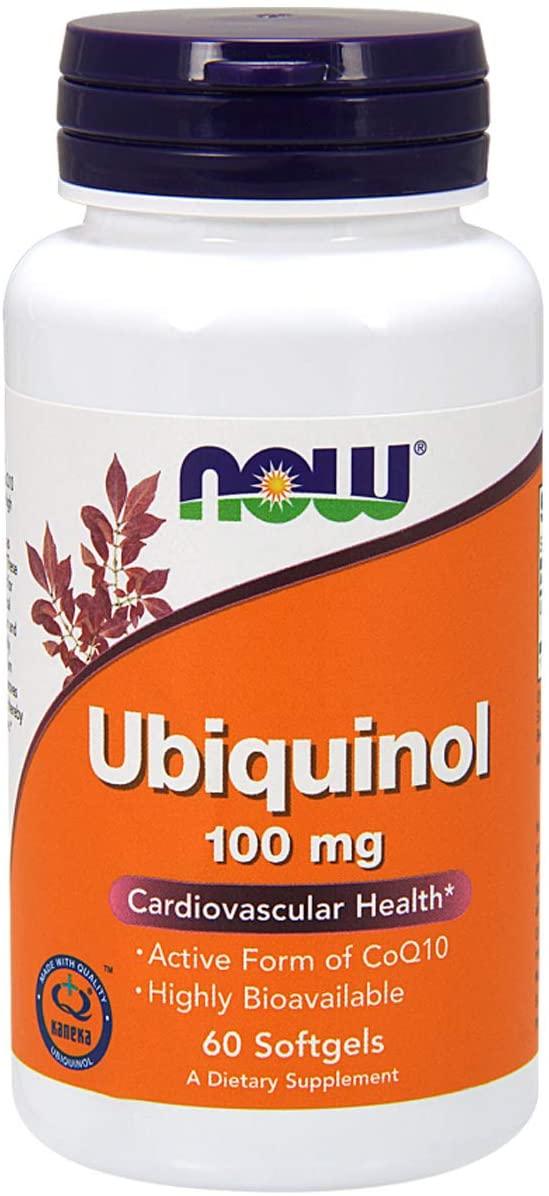Now Foods Ubiquinol 100 mg 60 капсул (4384303874)
