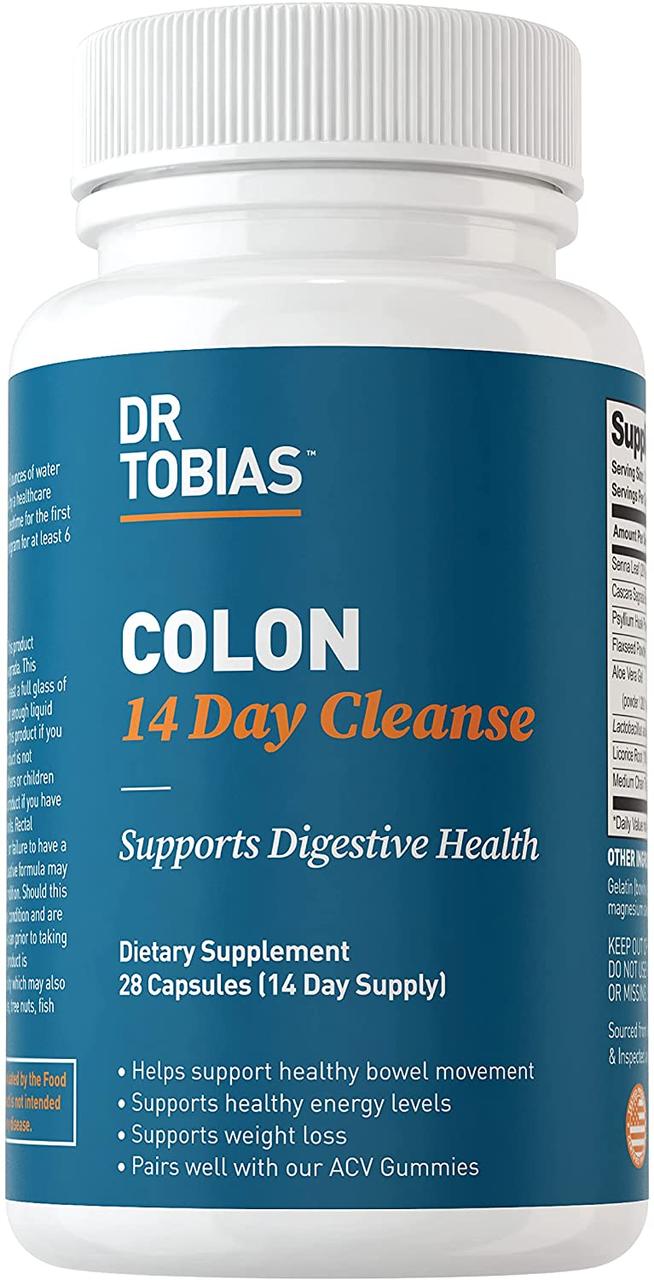 Dr. Tobias Colon 14 Day Cleanse 28 капсул (4384303875)