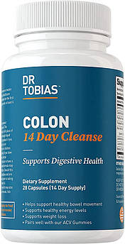 Dr. Tobias Colon 14 Day Cleanse 28 капсул (4384303875)