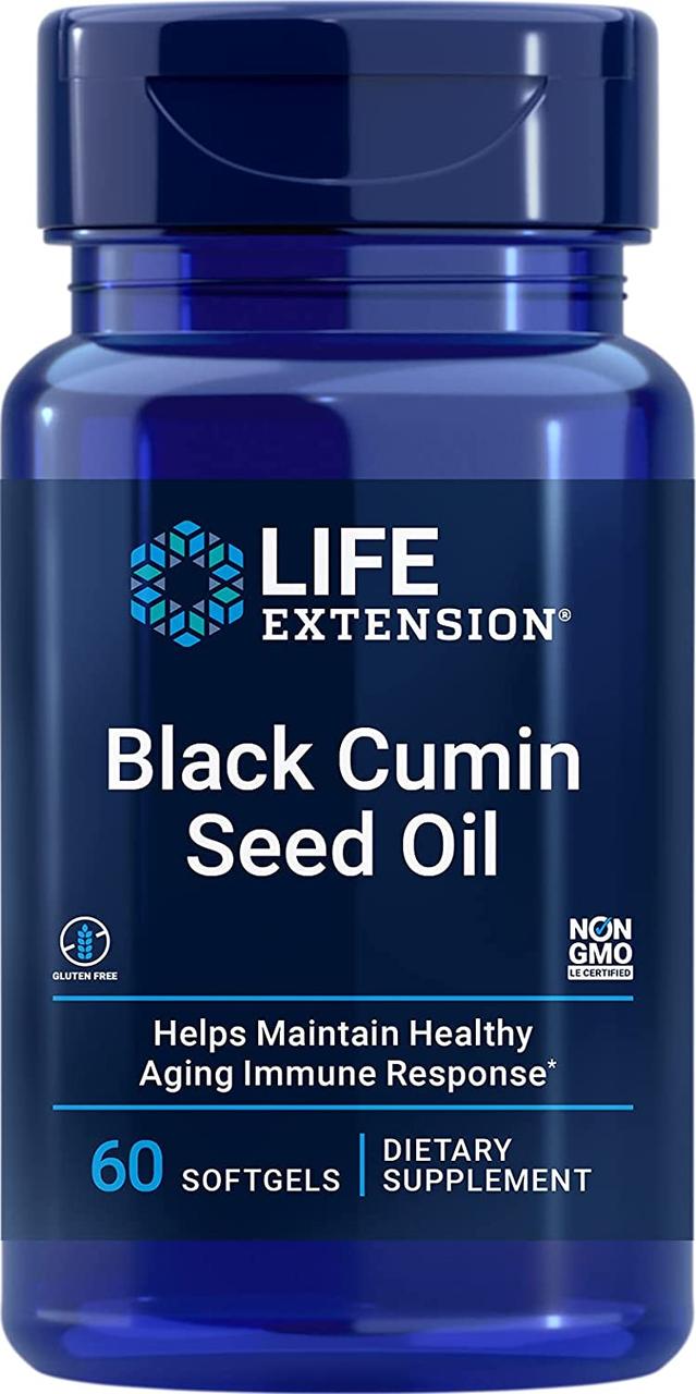 Life Extension Black Cumin Seed Oil 60 капсул (4384303887)