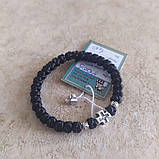 Брояниця чотки чорна нитка, фото 3