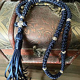Чітки із вставками металу (нитка на вибір замовника), фото 2