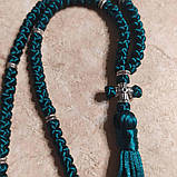 Чітки із вставками металу (темно зелені), фото 5