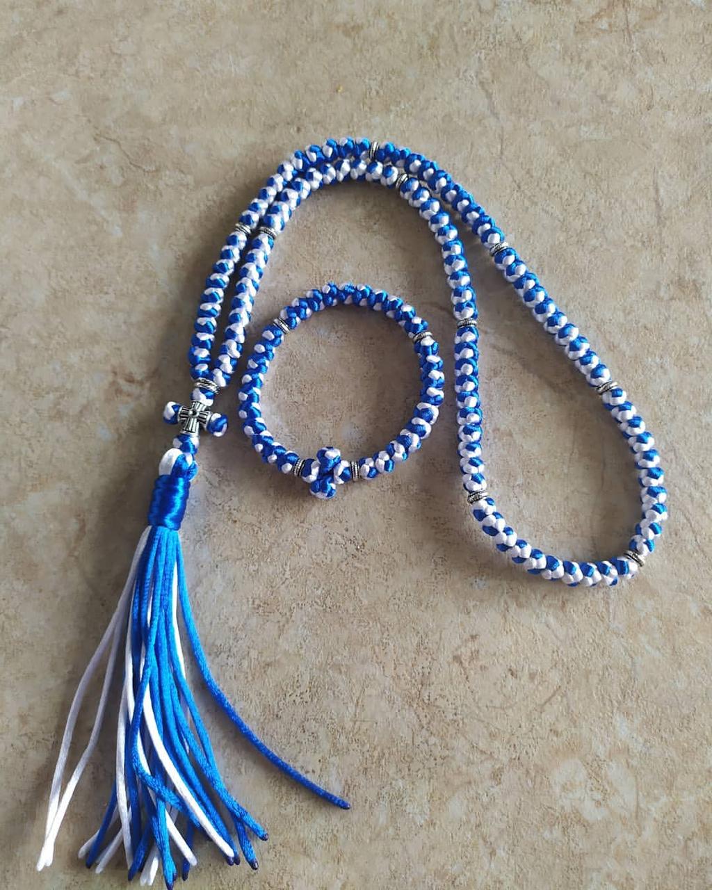 Чітки зі вставками металу (комбінітка), фото 1