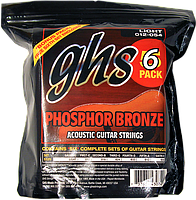 Струни GHS S325 Phosphor Bronze Light 12-54 1 Set