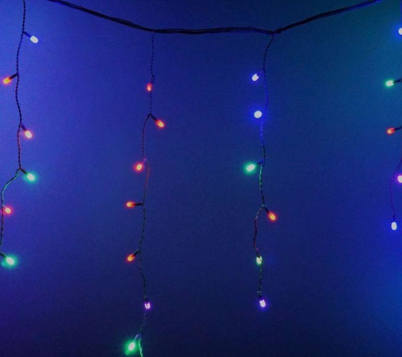 Гірлянда "штора" 150 LED кольорова [nx0053]