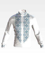 Заготовка для вишивки Сорочка чоловіча СЧ069 Барвиста Вишиванка