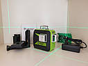 Лазерний рівень Huepar 3D HP-603CG-BT Bluetooth зелений промінь+ СУПЕРКОМПЛЕКТАЦИЯ!!!, фото 2