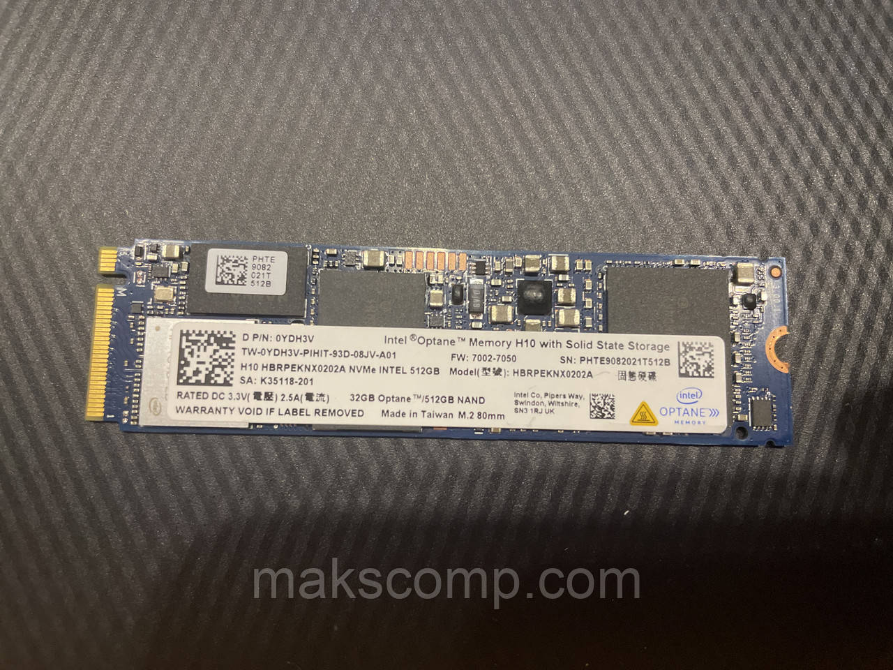 SSD Intel OPTANE H10 32GB/1TB m.2 PCIe NVMe (HBRPEKNX0203AH)
