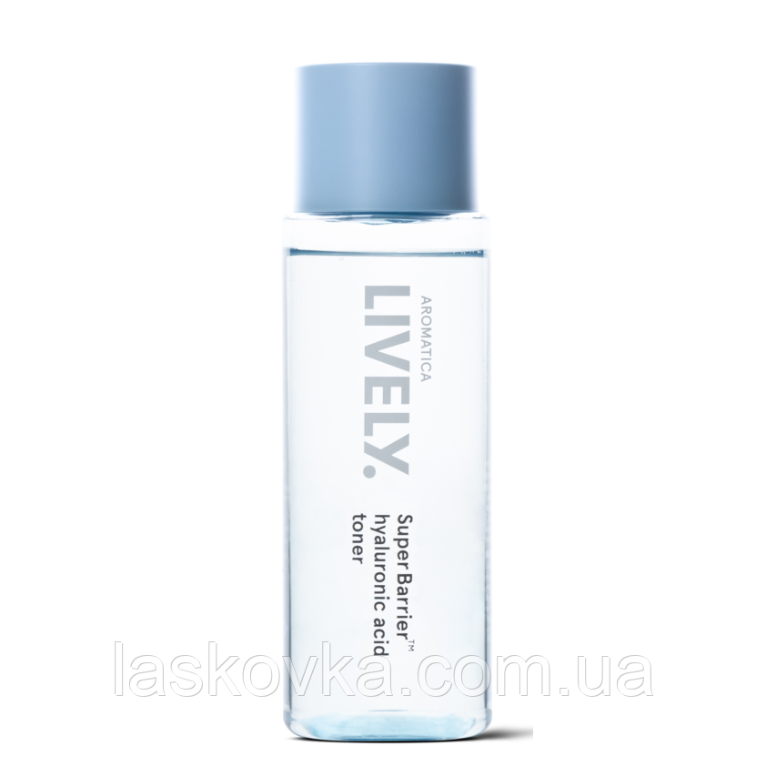 Зволожувальний тонер із гіалуроновою кислотою Aromatica Lively Super Barrier